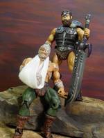 CUSTOM MOTUC FISTO W/Variant (Masters of the Universe) Custom Action Figure