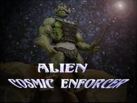 MOTUC Alien Cosmic Enforcer (Masters of the Universe) Custom Action Figure