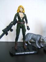 Custom METAL GEAR SOLID Sniper Wolf (Metal Gear Solid) Custom Action Figure