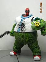DEADPOOL(Clown Version) (Marvel) Custom Action Figure