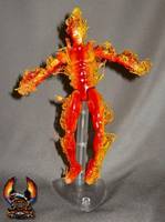 Human Torch (Marvel) Custom Action Figure