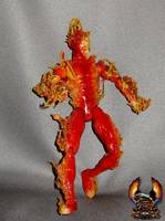 Human Torch (Marvel) Custom Action Figure