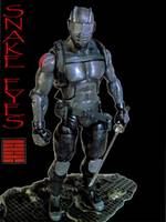 Snake Eyes (G.I. Joe Resolute ) Custom Action Figure