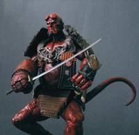 Hellboy - Ceremonial Shogun Armor (Hellboy) Custom Action Figure