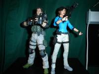 Jill Valentine (RE5  B.S.a.a.  Edition) (Resident Evil) Custom Action Figure