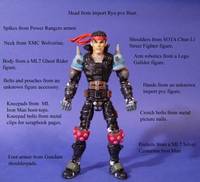 Jin Saotome (Marvel vs Capcom) Custom Action Figure