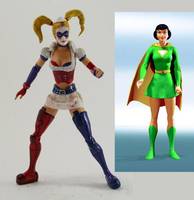 Arkham Asylum Harley Quinn (DC Direct) Custom Action Figure