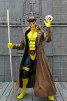 Gambit (Gold/Blue Uniform) (Marvel Legends) Custom Action Figure