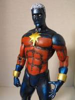 Captain Marvel (Marvel Comics) (DC Direct) Custom Action Figure