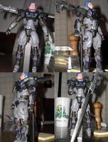 Deepground Cobalt Crimson (Original) Custom Action Figure
