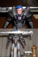 Deepground Cobalt Crimson (Original) Custom Action Figure