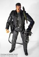 Arnold Schwarzenegger (Battle Damaged T-850) - 7" Super Articulated (Terminator) Custom Action Figure