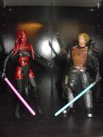 Darth Talon and Cade Skywalker (Star Wars) Custom Action Figure