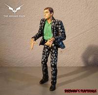 The Riddler  -  Dark Knight Style  -  'the Arkham Files'  #03 (Dark Knight) Custom Action Figure