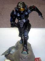 Red Vs Black Master Chief (Halo) Custom Action Figure