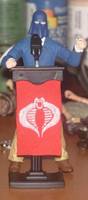 SDCC Cobra Commander (G.I. Joe) Custom Action Figure