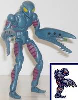 Zebesian Space Pirate (Metroid) Custom Action Figure