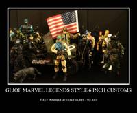 Tribute 2 Marvel Legends Style (G.I. Joe) Custom Action Figure