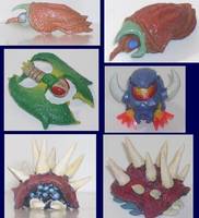Metroid Critters (Metroid) Custom Miniature / Figurine