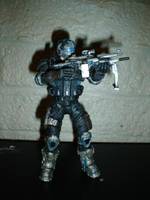 COG Soldier Support Gunner (Gears Of War) Custom Action Figure