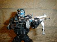 COG Soldier Support Gunner (Gears Of War) Custom Action Figure