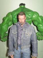 Bruce Banner  Incredible Hulk Movie Edward Norton (Incredible Hulk) Custom Action Figure
