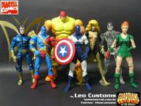 Classic Guardians of Thje Galaxy (Group Shot) (Marvel Legends) Custom Action Figure