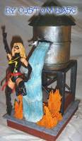 Water Tower Diorama (Diorama) Custom Diorama / Playset