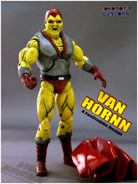 Van Hornn (Fast Freddie) Custom Action Figure