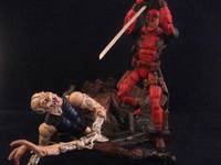 DEADPOOL Vs SLAYBACK (Marvel Legends) Custom Action Figure