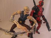 DEADPOOL Vs SLAYBACK (Marvel Legends) Custom Action Figure