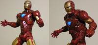 Iron Man Mark VI (Iron Man 2) Custom Action Figure