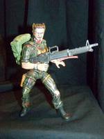 Wolverine in Bloody Fatigues from ORIGINS (X-Men - Movies) Custom Action Figure