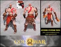 Kratos God of War 3 (God of War) Custom Action Figure