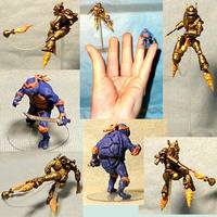 Mecaturtle (Teenage Mutant Ninja Turtles) Custom Miniature / Figurine
