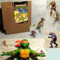 Mecaturtle (Teenage Mutant Ninja Turtles) Custom Miniature / Figurine