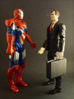 Iron Patriot with Norman Osborn (Marvel Legends) Custom Action Figure