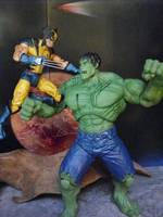 Wolverine Vs Hulk (Marvel Legends) Custom Action Figure