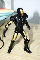 Black Iron Man (Iron Man) Custom Action Figure
