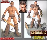 Spartacus Blood and Sand Action Playset (Gladiator) Custom Action Figure