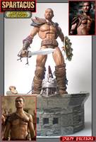 Spartacus Blood and Sand Action Playset (Gladiator) Custom Action Figure