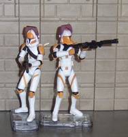 212th Visor Clones (Star Wars Clone Wars) Custom Action Figure