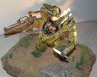 War Machine with Marine-Killer AMP Armor (Iron Man 2) Custom Action Figure