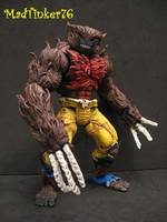 Wolverage Hulked out Heroes Wolverine (Marvel Legends) Custom Action Figure
