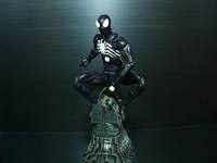 Symbiote Spiderman (Marvel) Custom Action Figure