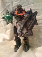 Battle Damaged Hunter (Halo) Custom Action Figure