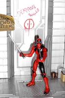Evoloutiion of  Dead Pool  V.1    Blanx Alpha Style (Marvel Universe) Custom Action Figure