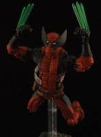 Deadpool (Wolverine Costume) (Marvel Legends) Custom Action Figure