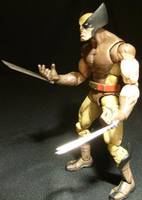 Brown and Yellow Wolverine (Marvel Legends) Custom Action Figure