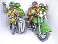 TMNT and Sewer Cycle (Teenage Mutant Ninja Turtles) Custom Action Figure